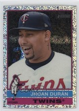 2025 Topps Heritage Chrome Silver Sparkle Refractor Jhoan Duran Durán #74 a2v