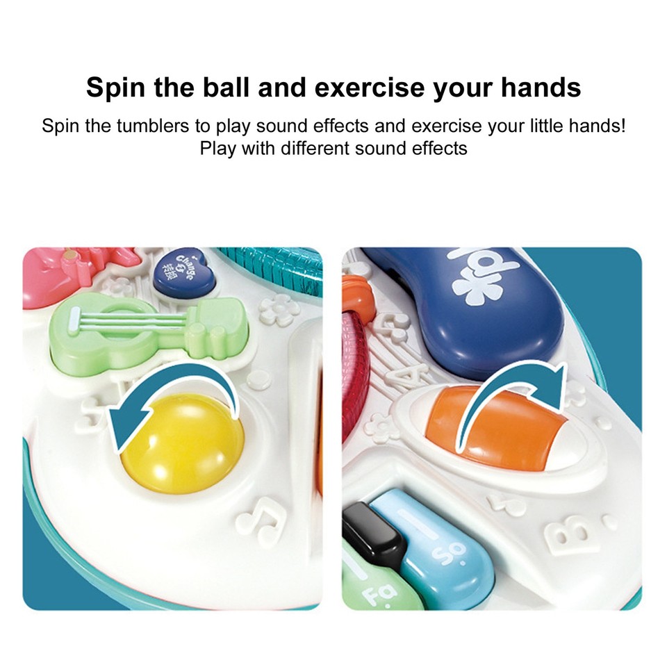 Learn And Groove Musical Table Early Learning Educational Baby Activity ...