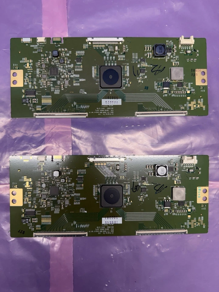 Placa base LG 75UJ6470 placa T-Con - 2 pares - televisores encendidos - leer más abajo Foto 4 de 4