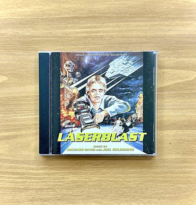 CD ~ Laserblast ~ Soundtrack/Score ~ 1000 Copies ~ 25 Tracks ~ 2005 ~ !L  K!