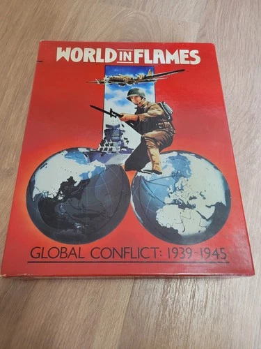 ADG - WORLD IN FLAMES big Box Game - WW2 Global Conflict 1939-45 (4th Edition)
