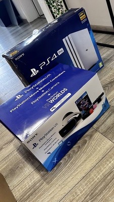VR Brille Sony PS4 KOMPLETTSET + KAMERA V2 + Move Motions Controller mit Spiel