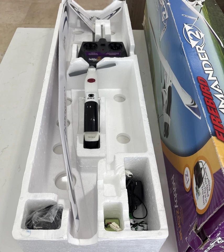 Hobby Zone Firebird Commander 2 Open Box Rc Plane (Missing Landing Wheels) - Image 3 of 4