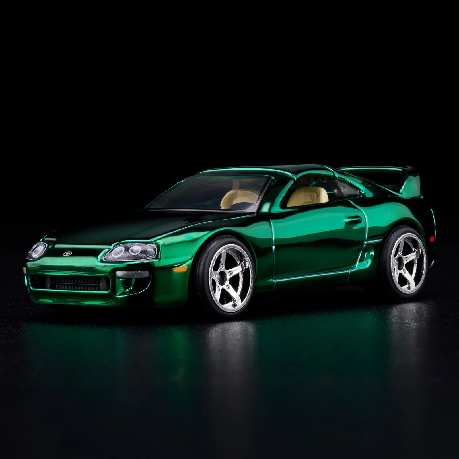 Mattel Members Only Hot Wheels RLC 1997 Toyota Supra Green JCP14