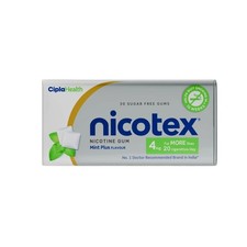 Nicotex Gums, 4mg, Mint Plus - Tin, 30 Gums