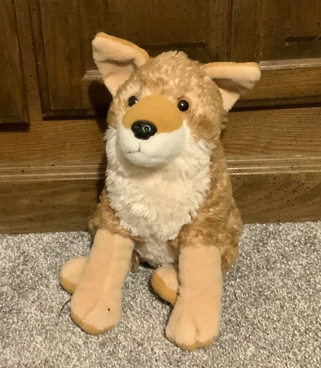 Wild Republic Realistic Coyote Red Brown Wolf Dog Plush 12