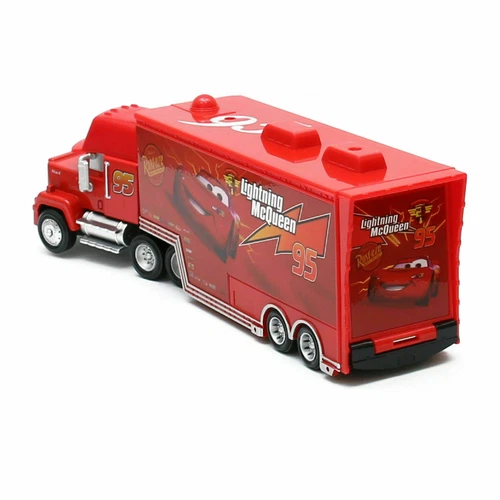 Pixar Cars Lightning McQueen Mack Truck Auto Lkw Car 1:55 Diecast Spielzeug Toy - Bild 5 von 11
