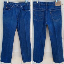 Vintage Levis 517 Jeans Orange Tab Made In USA 34 30 waist measures 33