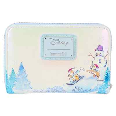 Loungefly x Mickey & Friends Winter Wonderland Scene Zip Around Wallet
