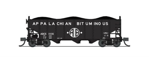 Tolva de 3 bahías Broadway Limited 7159 N Apalaches bituminosa negra/blanca B (2) | Zustand: New
