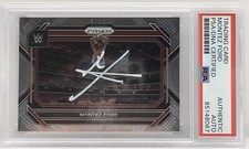 Montez Ford Signed 2023 Prizm Card WWE Superstar PSA/DNA Slabbed