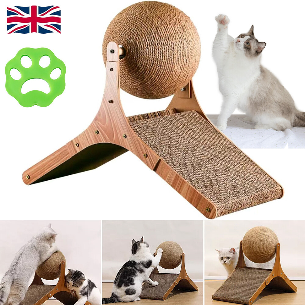 Cat Tree Scratching Post Tower Climbing Activity Centre Sisal Bed Toys  Scratcher