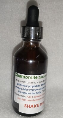 Chamomile Tincture Extract Herbal Healing Non-Alcoholic