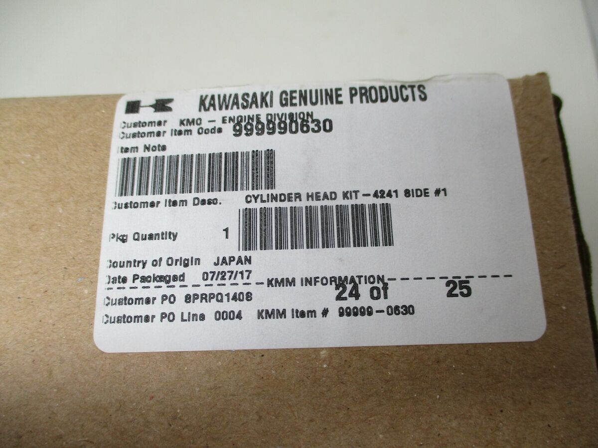 Genuine Kawasaki 99999-0630 Cylinder Head #1 FR541V FR600V
