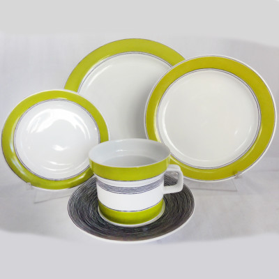 SATURN by Thomas by Rosenthal 5 Piece Place Setting NEW NEVER USED
