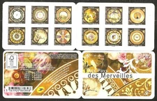 FRANCE - 2019 Aux Pays des Merveilles self-adhesives - VF MNH