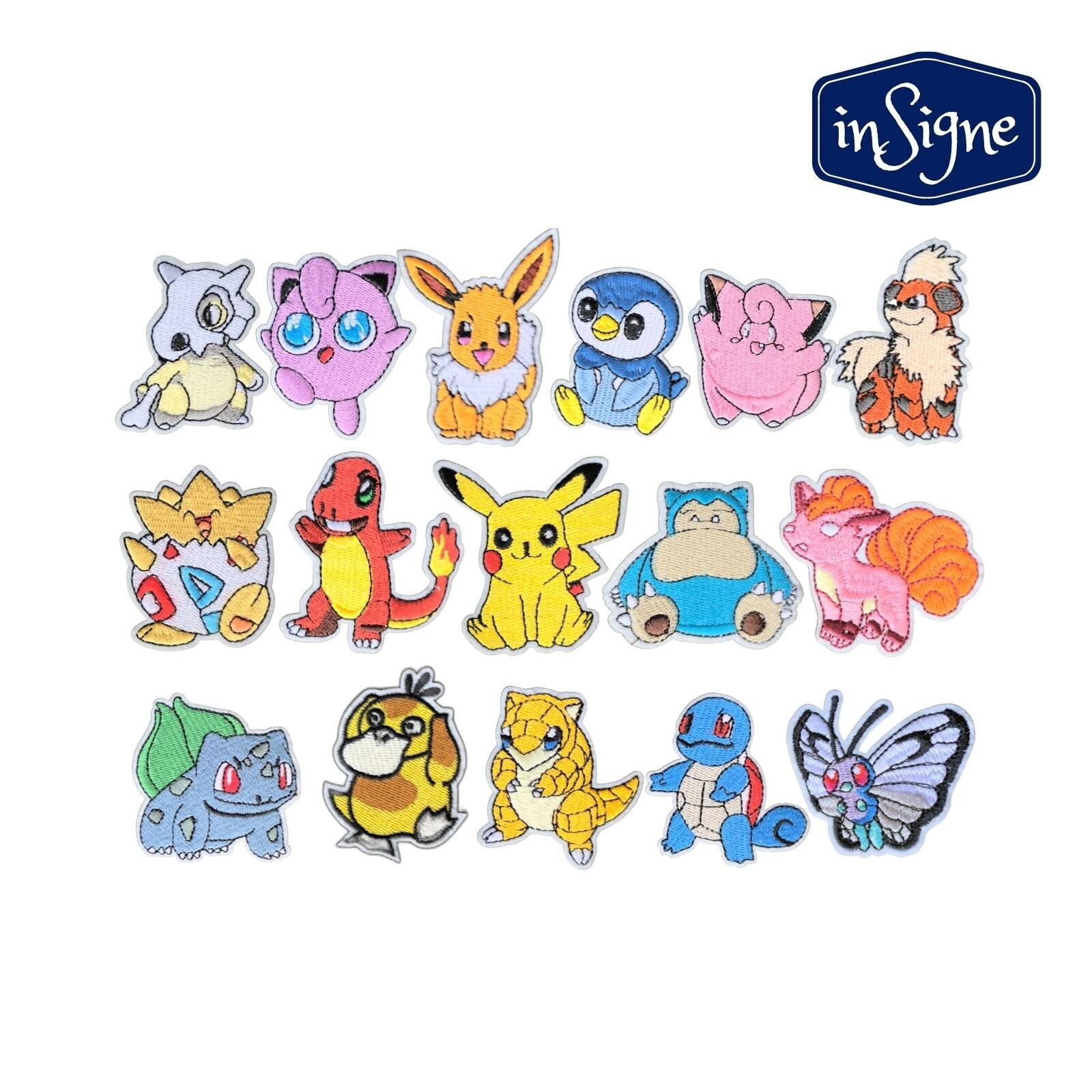 Parche térmico POKEMON infantil manga