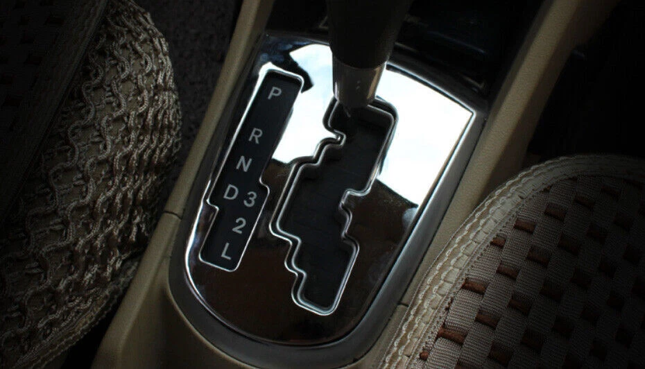 Cubierta interior de cambio de marchas de acero negro para Hyundai Accent 2012-2017 Foto 2 de 4