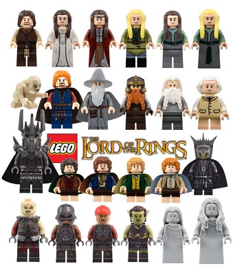 The Rings Lego Set Of Lego Figures NEW! LEGO Minifigures The Lord