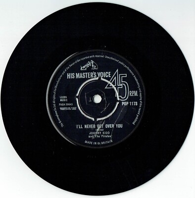 Johnny Kidd - I'll Never Get Over You/Then I Got Everything POP1173 VG Hear It!