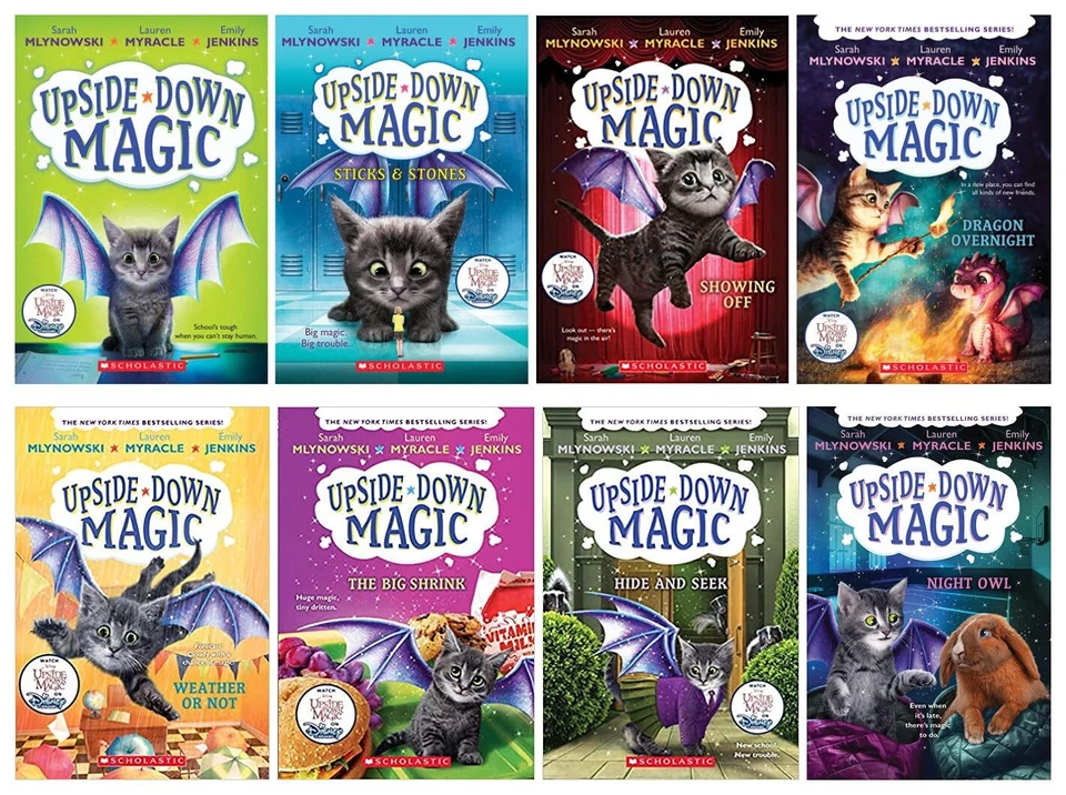 NEW! Upside-Down Magic Book Series 8 Books