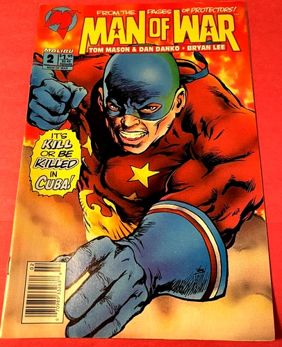 Man of War #2,  1993, Check out Papas-Comic-Books