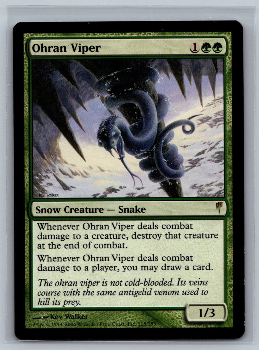 for Coldsnap 115 Viper Ohran 1枚　MTG 英語 オーランのバイパー 【ご確認用】コールドスナップ sale eBay | マジック：ザ・ギャザリング