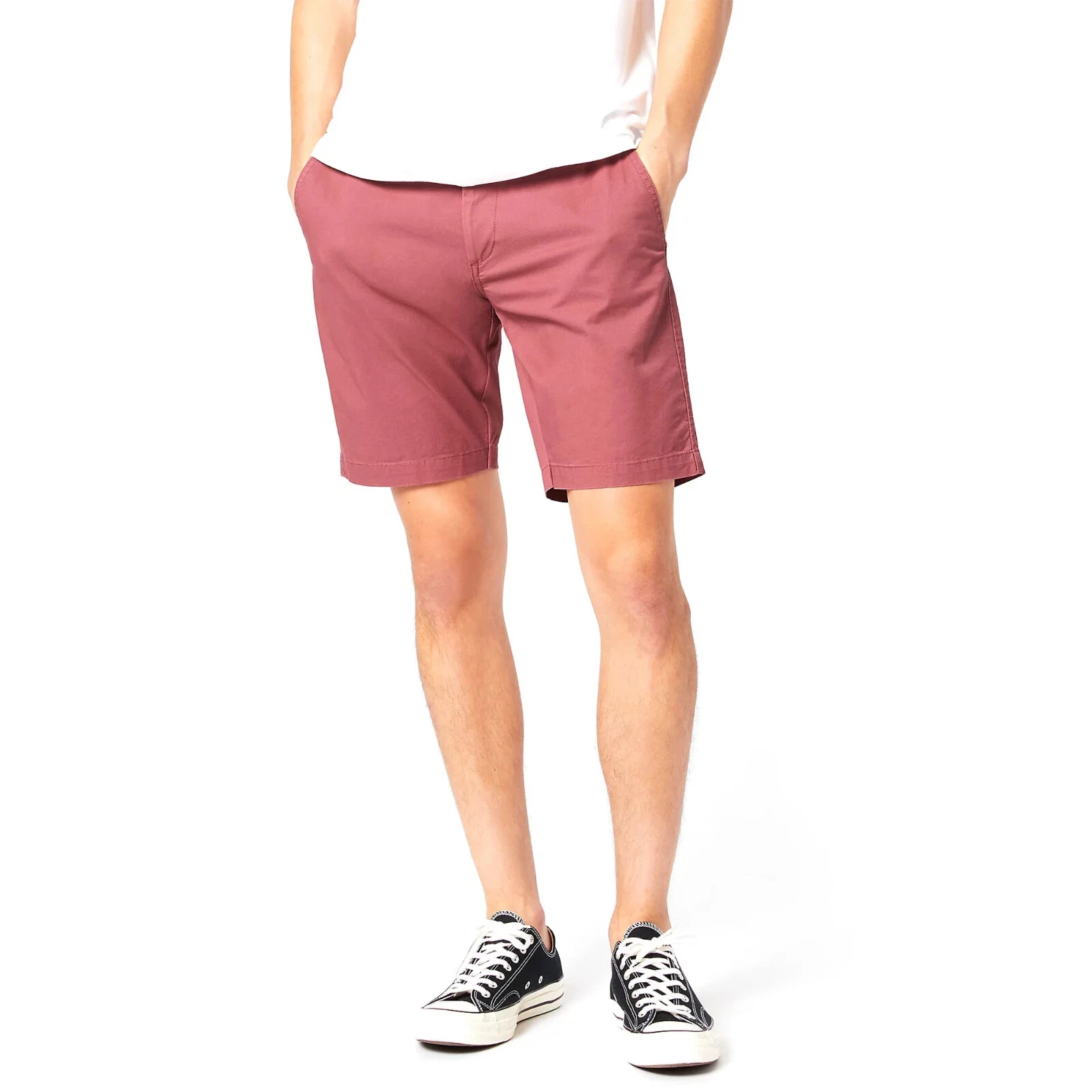 Short Dockers Supreme Flex Ultimate, rouge, taille 42