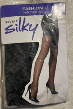 Secret Silky Fashion Pantyhose Jet black 10416