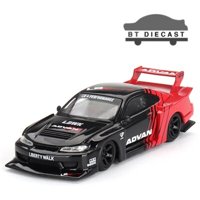 MINI GT LB-SUPER SILHOUETTE NISSAN S15 SILVIA ADVAN 1 1/64