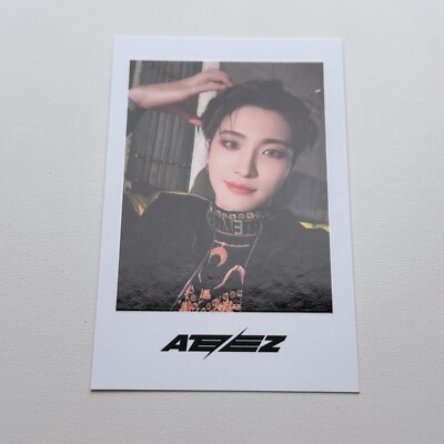 ホンジュン 直筆 サイン ポラ チェキ Outlaw ATEEZ s-l400.jpg