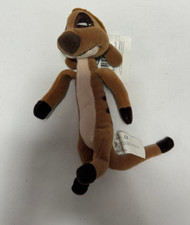 The Disney Store Mini Bean Bag Timon 8" Plush Toy New Lion King New with Tags