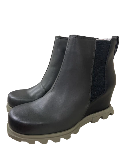 Women s Sorel Joan Of Arctic Wedge III Chelsea Boot Dark Moss 1985191 367