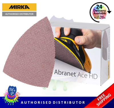 Mirka Abranet ACE HD Schleifstreifen HD 100 x 152 x 152 für Deos Deltaschleifer