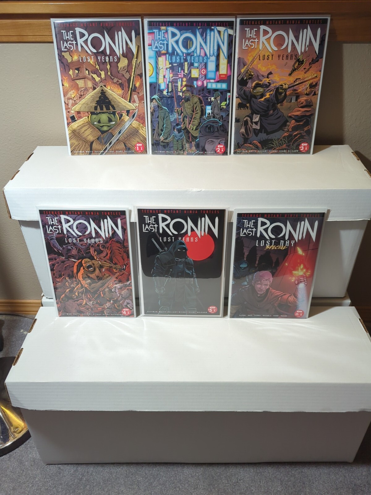 TMNT The Last Ronin Lost Years 1-5 Complete NM Comic Bundle Unread