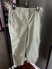 Women's Talbot Green Chino Ankle Pants Size 8