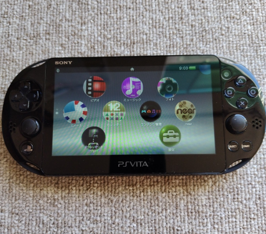 SONY PSVITA PCH-2000 Black WiFi model with accessories Sony