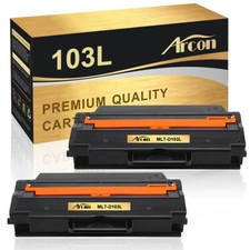 2PK MLT-D103L Toner Compatible for Samsung 103L ML2950ND ML2955DW SCX4728FD