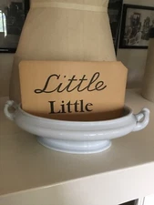 Vintage Antique Farmhouse Ironstone Tureen No Lid HOPE CARTER BURSLEM ENGLAND