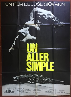 Plakat Un Go ein (Einseitig) José Giovanni Jean-Claude Brühe Nicoletta 120x160cm