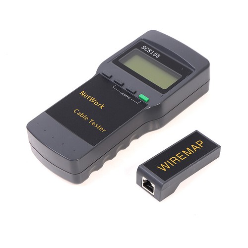 SC8108 Network Tester Meter RJ45 Cat5e Cat6 UTP Unshield LAN Cable Test FG - Zdjęcie 7 z 11