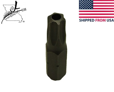 1x T30 Torx Security 25mm 1/4'' Hex Shank Screwdriver Bit Hardened 1'' Replacement