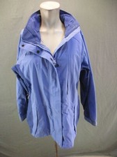 Columbia Interchange Size S Womens Full Zip Stand Collar Pocket Windbreaker 113