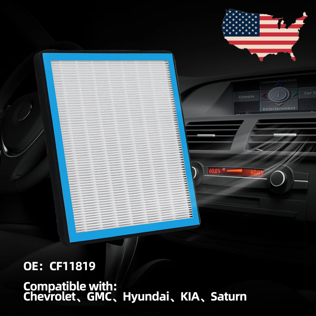 2013 gmc terrain cabin air filter deals
