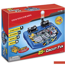 Gifts for Kids-Electrical Circuit Board Engineering Kit 25 STEM Projects- 8 