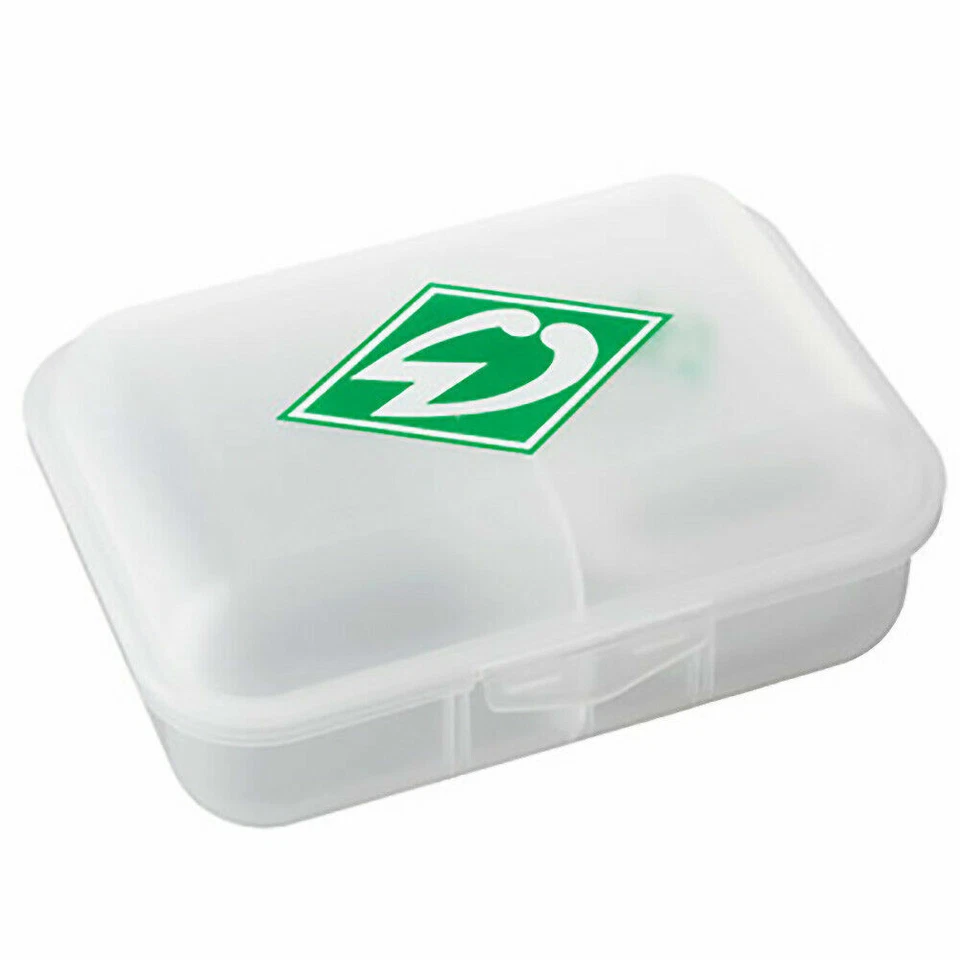 SV Werder Bremen Brotdose Logo 2er-Set transparent Lunchbox Frühstück Fanartikel