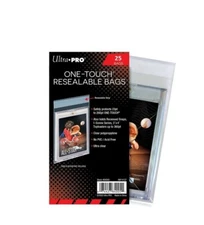 25 Ultra PRO One Touch Resealable Loose Card Sleeves Bags FREE SHIPPING