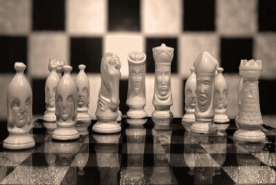 CHESS GAME *2x3 FRIDGE MAGNET* THE QUEEN'S GAMBIT KING QUEEN BISHOP KNIGHT PAWN
