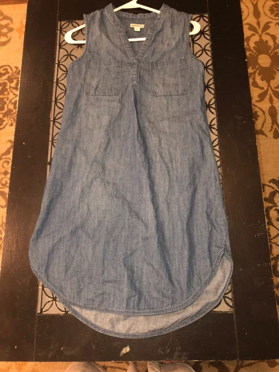 Merona denim dress cheap