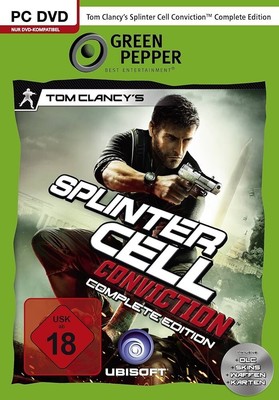 Tom Clancy's Splinter Cell: Conviction (PC, 2010) Original Spiel mit OVP